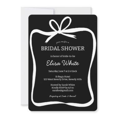 Bow Ribbon Frame  CUSTOM QR Code