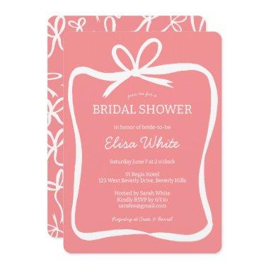 Bow Ribbon Frame Elegant  CUSTOM