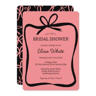 Bow Ribbon Frame Elegant  CUSTOM