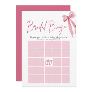 Bow She's Tying the Knot  Bingo Game