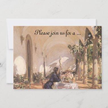 Breakfast in the Loggia by Sargent, Bridal Shower Invitations