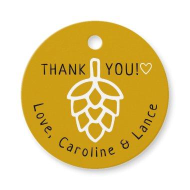 Brews Before I Do's Beer Hops Wedding Shower Favor Tags