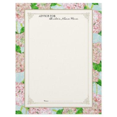 Bridal Advice Page Pink Hydrangea Lace Floral