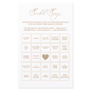 Bridal Bingo Elegant  Game