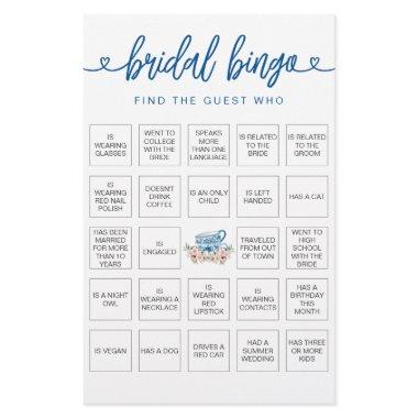 Bridal Bingo Find the Guest  Game