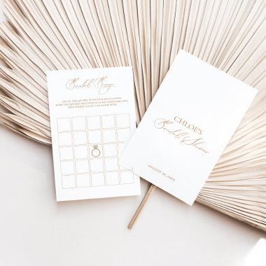 Bridal Bingo Game Elegant  Games