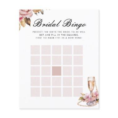 Bridal Bingo Pearls Prosecco  Game