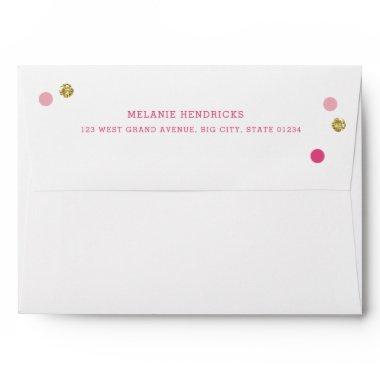 Bridal Bling Gold | Bridal Shower Invite Envelopes