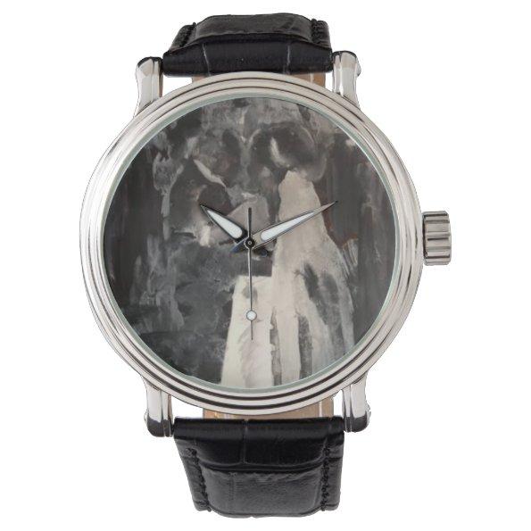 Bridal Dance Painting Watch by Willowcatdesigns