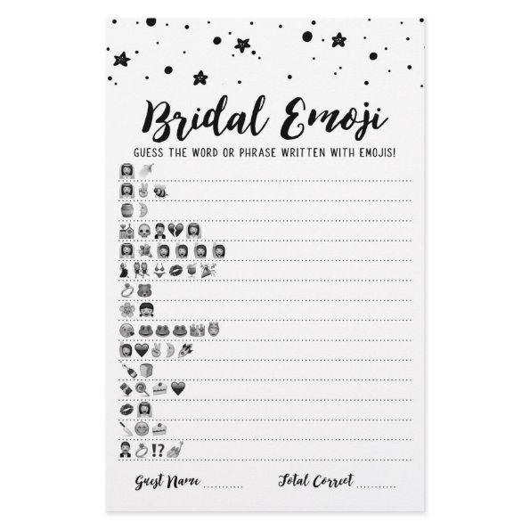 Bridal emoji game with Answers  game