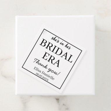 Bridal Era Minimalist Modern Custom Bridal Shower Favor Tags