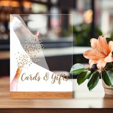Bridal Gown  and Gifts Acrylic Sign