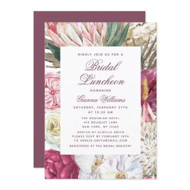 Bridal Luncheon Watercolor Floral