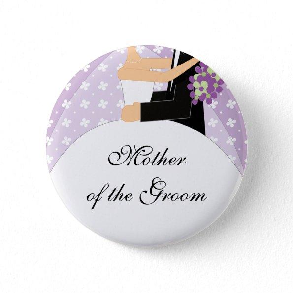 Bridal Party Mother of the Bride Button / Pin