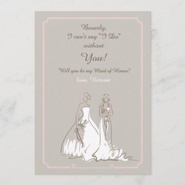 Bridal Party Request Invitations