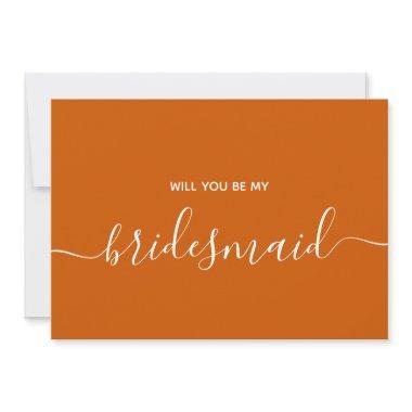 Bridal Party Will You Be My Bridesmaid Proposal Invitations