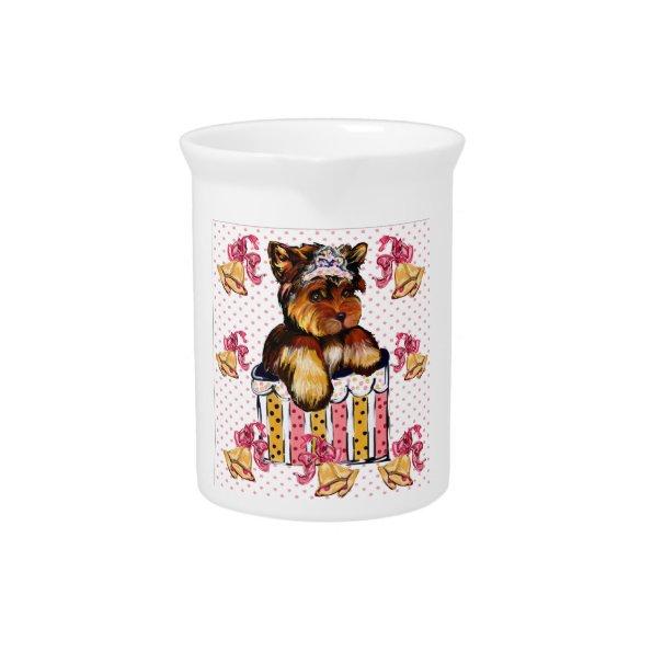 BRIDAL PETS - CUTE YORKIE DRINK PITCHER