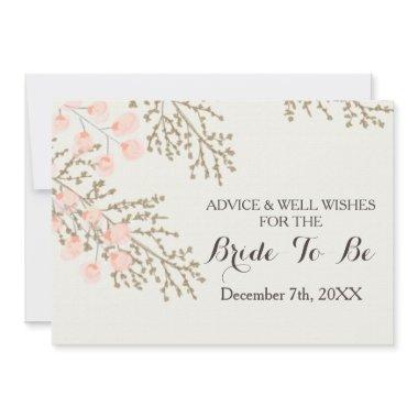 Advice and Well Wishes