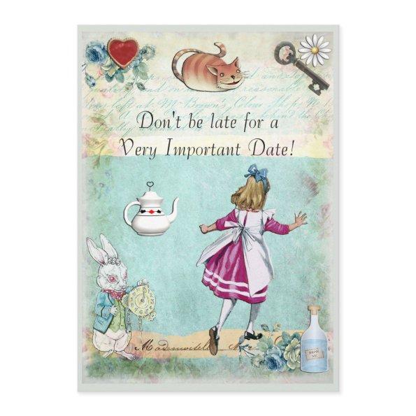 Alice in Wonderland Don't Be Late