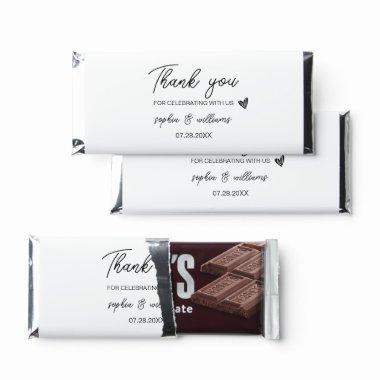 Baby Shower Birthday Baptism Party Hershey Bar Favors