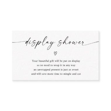 Bridal Shower Baby Shower Display Shower Enclosure Invitations