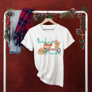 Bridal Shower-Bachelorette Party-Bride's Peaches T-Shirt