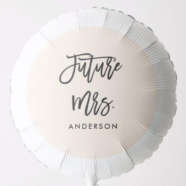 , Bachelorette Party Future Mrs  Balloon