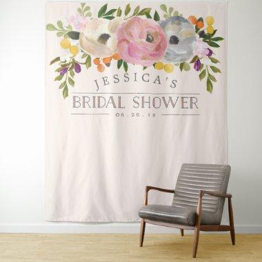 Bridal Shower Backdrop - Photo Booth Sweet Blooms