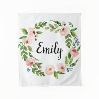 Bridal Shower Banner Fabric Sign Tapestry