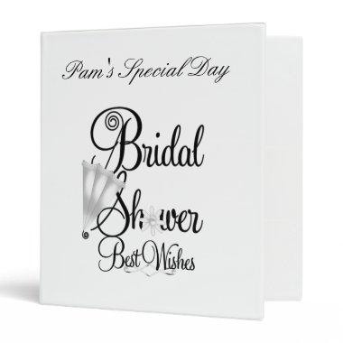 Bridal Shower Binder/Photo book Binder