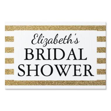 Black & Gold Sign