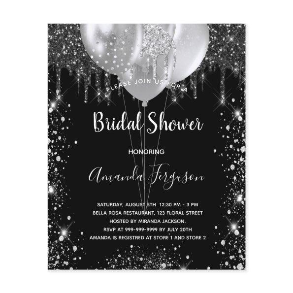 black silver budget  Flyer