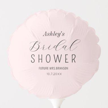 Blush Pink Balloon