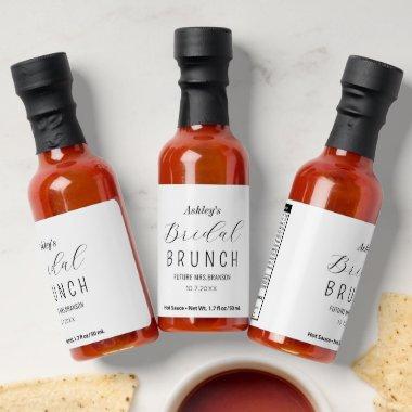 Brunch Black White Hot Sauces