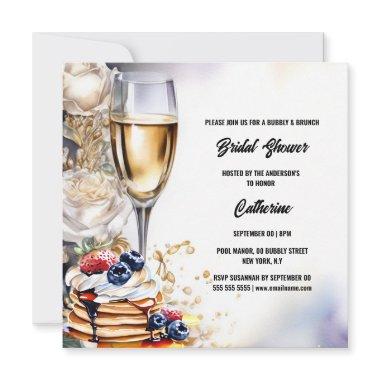 bubbly brunch rose flapjacks trendy holiday