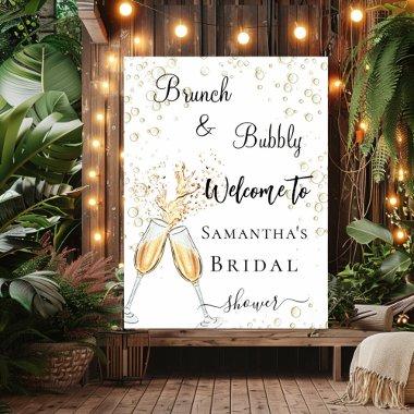 bubbly brunch welcome Poster