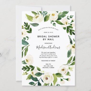 Bridal Shower by Mail Greenery Invitations