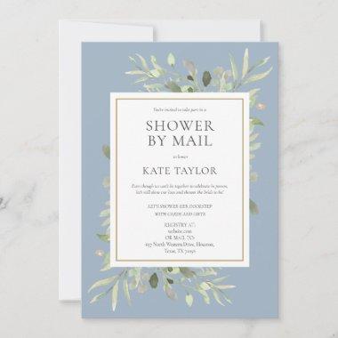Bridal Shower By Mail Greenery Leaves Invitations