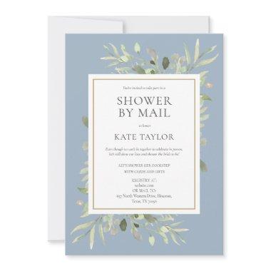 Bridal Shower By Mail Greenery Leaves Invitations