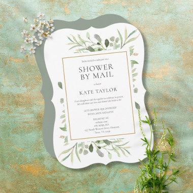 Bridal Shower By Mail Long Distance Greenery Invitations