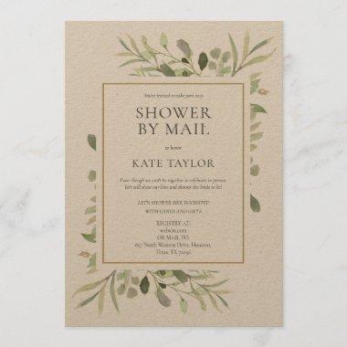 Bridal Shower By Mail Long Distance Rustic Invitations