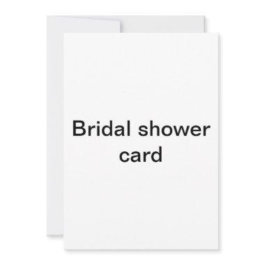 Bridal shower Invitations