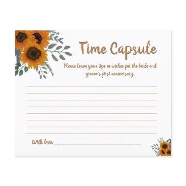 Time Capsule Advice for Couple Flyer