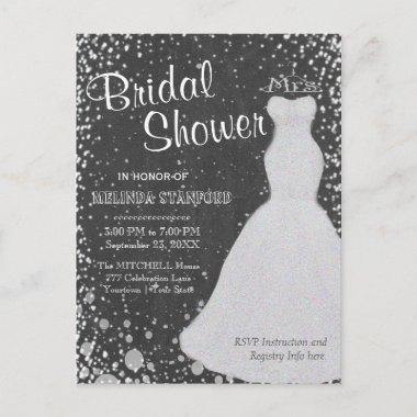 Bridal Shower | Chalkboard Invitation PostInvitations