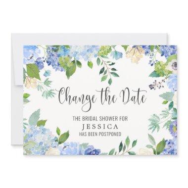 Change of Plans Blue Hydrangeas