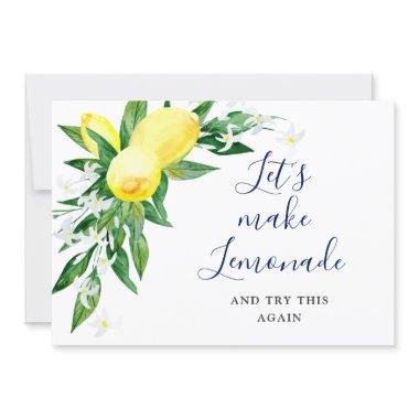 Change of Plans Lemons Greenery