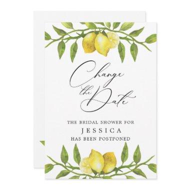 Change of Plans Lemons Greenery