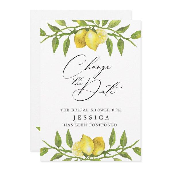 Change of Plans Lemons Greenery