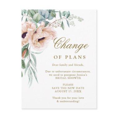Change of Plans Poppy Eucalyptus Post
