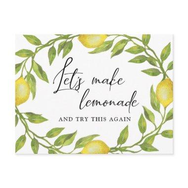 Change the Date Lemons Greenery Post